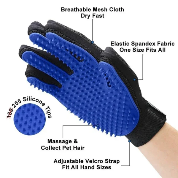 Pet Grooming Gloves - Image 4