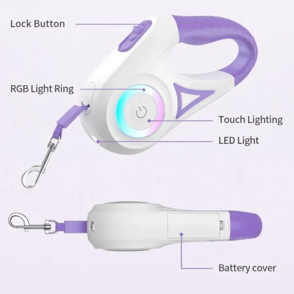 LED Retractable Leash - Image 4