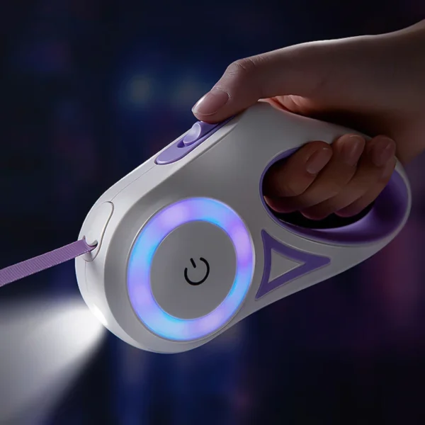 LED Retractable Leash